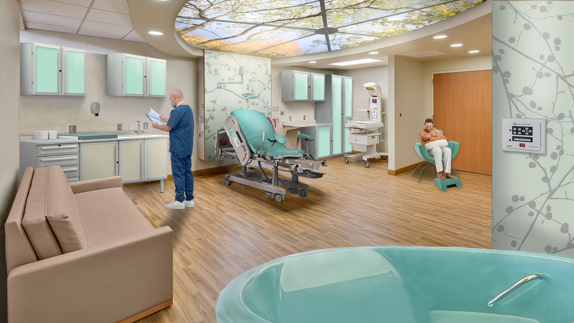 Sala parto — forniture sanitarie Servizi e Assistenza